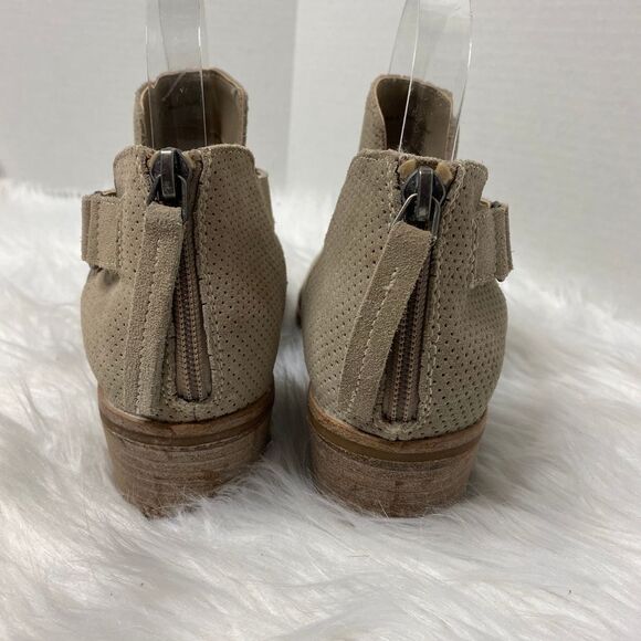 Dolce Vita Cream Tan Strappy Ankle Boots Size 8‎ - Picture 4 of 7